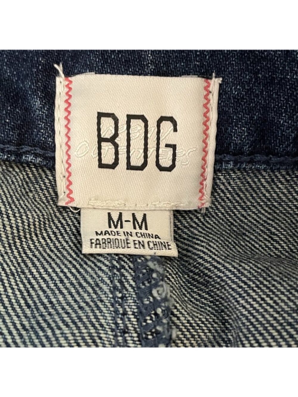 BDG Urban Outfitters Womens Denim Maxi Skirt Sz M New With Tags - Picture 9 of 10